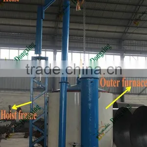 Airflow Hoist Type Wood Charcoal Coconut Shell Carbonization Stove thumbnail-4