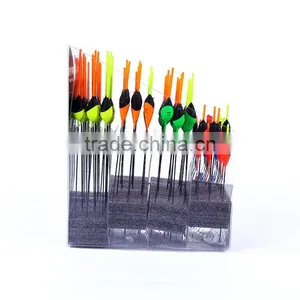 100pcs/box High Quality Latest Design Hot Sale Plastic Mixed Size Fishing Float thumbnail-1
