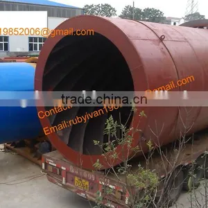 Sawdust With Moisture 40% Powder Carbon Material and Steel Material Rotary Drum Dryer thumbnail-1