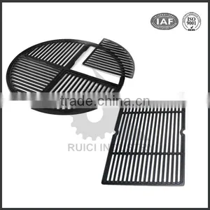 China Manufacturer Black Color Enamel Round Cast Iron Grill Grates thumbnail-1