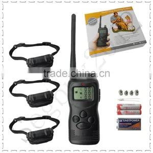 2015 Hot Sell 1000m Remote Dog Training Collar Multi-Dogs Training System thumbnail-1
