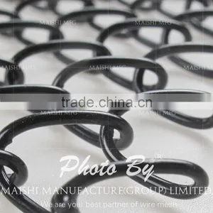 Green PVC Coated Fencing Chain Link thumbnail-6