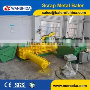 Non Ferrous Hydraulic Scrap Metal Compactor With Hopper thumbnail-2