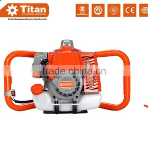 Powered Earth Auger, 63.3cc Earth Auger,3 Drills, Extension Pole, CE, MD,GS Certificates thumbnail-1