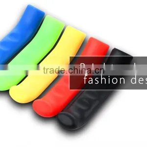 Paired Mountain Road Bike Brake Handle Silicone Protective Sleeve 5 Colors For Bicycle Grip thumbnail-6