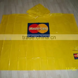 Universal Single Adult EVA Rain Poncho thumbnail-1