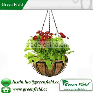 Garden Planter,Metal Hanging Flower Planters,Flower Pot thumbnail-1