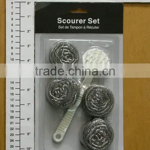 Dish Washer W/4 Pads Steel Scouring thumbnail-1