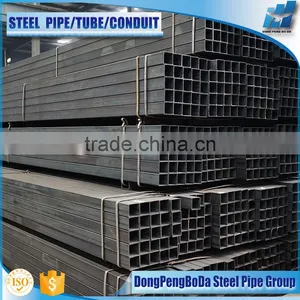 200*250*3.5mm ms Square Pipe Price Black Square Steel Tube thumbnail-1