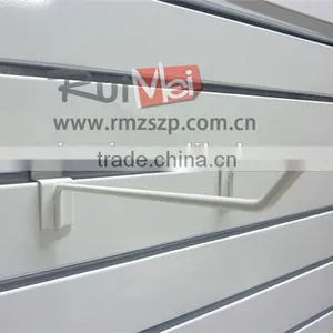 Flooring Portable Metal Supermarket Display Stand Slatwall Display thumbnail-2
