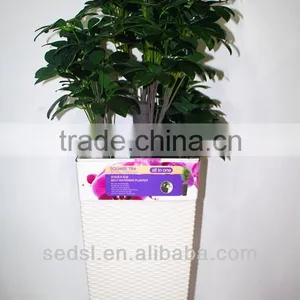 Decorative Plant Pot,square Plastic Flower Pot,tall Plastic Flower Pots thumbnail-1