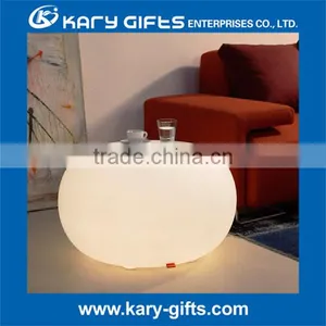 Coffee Shop Used Illuminated Furniture LED Lower Coffee Table thumbnail-1