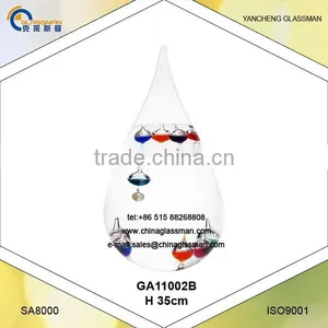 Accurate Room Galileo Thermometer With Tear-drop Shape GA11002B thumbnail-1