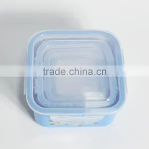 4 Pieces Food Packaging pp Plastic Storage Container thumbnail-6