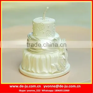 Popular Three Layers Birthday Cake Shaped Household Candle thumbnail-1