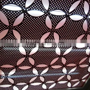Customed Perporated Stainless Steel Sheet Metal Wall Art Decor thumbnail-1