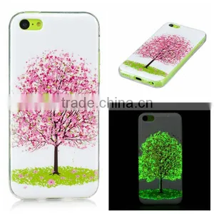 Hot Sale IMD Luminous Protective TPU Phone Case For IPhone 5C thumbnail-1