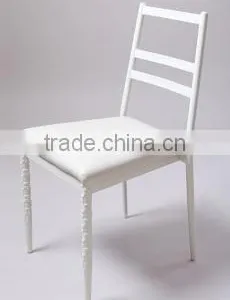 Wholesale Quality Antique Metal Square Back Dining Chair QL-T855 thumbnail-3
