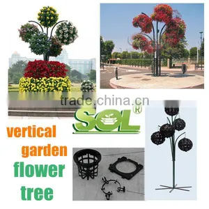 Flower Ball Planter Hanging Basket Plastic Ball Planter thumbnail-6