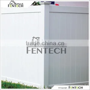 White Privacy Vinyl Security Fence With Cheap Fence Panels thumbnail-1