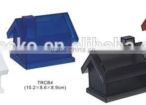 Colorful House Shape Plastic Coin Bank/saving Bank thumbnail-1