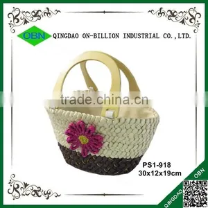 Mini Innovative Summer Woven Straw Bag Beach Natural thumbnail-2