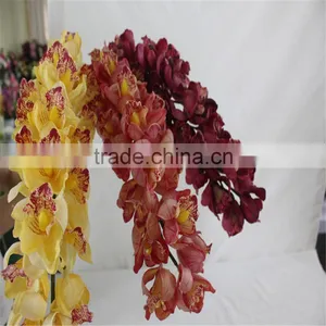 SJ20170032 China Wholesale High Quality Artificial Plastic Flowers for Indoor Decoration Artificial Orchid thumbnail-1