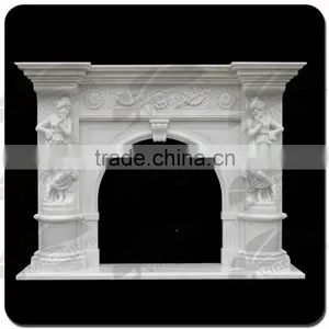 85 Popular Designs Vintage Fireplace Surround With High Quality thumbnail-2