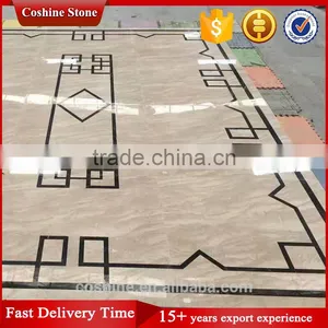 Custom-made Natural Marble Stone Watejet Medallions thumbnail-3