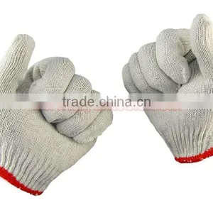 Cotton Safety Gloves Working Gloves Safety Gloves Work Gloves Knitted Gloves, Industrial Gloves, Garden Gloves thumbnail-6