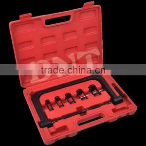 DN-A1003 VALVE SPRING COMPRESSOR FOR CAR/MOTORCYCLE Valve Piston Repair Tool Valve Spring Compressor Kit thumbnail-1