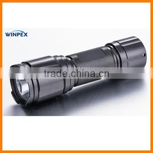 High Power New Style 3Watt Bulb Aluminum LED Flashlight Torch thumbnail-2