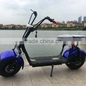 2016 Citycoco Electric Harley Style Adult Electric Scooter 2 Wheels Electric Motorcycle thumbnail-3