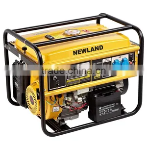 Portable Gasoline Generator 5kw 100% Copper Wire Single Phase Alternator thumbnail-1