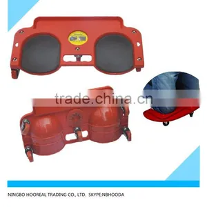ROLLING PLATFORM KNEE PADS CUSHION GARDENER CREEPER WITH WHEEL SEAT BOARD ROLLER Rolling Knee Pad With Caster Wheels thumbnail-1