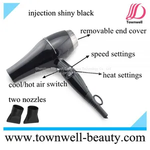 Shine Injection Black Professional Long Life Hot Styling Tools 2300W Мощный фен для волос с генератором отрицательных ионов thumbnail-4