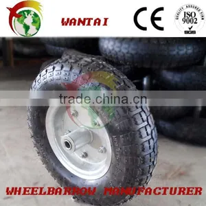 3.50-8 Cheap Pneumatic Rubber Wheel thumbnail-1