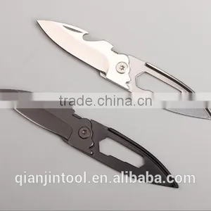 QJT-K02 Hot Sale Keychain Design Camping Knife Multi Function Outdoor Knife thumbnail-3