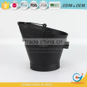 Iron Ash Bin Special Design Metal Ash High Quality Coal Bucket thumbnail-1
