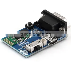 Bluetooth Audio Module RS232 Serial Bluetooth Module HC-06 Adapter Communication Master-Slave 2 Modes MINI USB thumbnail-1