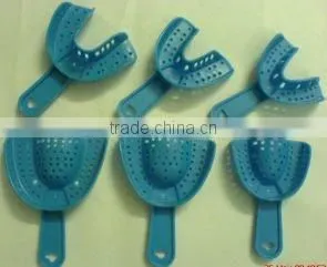 Plastic Impression Tray Set of 6 Pcs, (Autoclavable) thumbnail-1