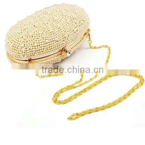 Minaudiere Bag Mother of Pearl Evening Clutch Case thumbnail-4
