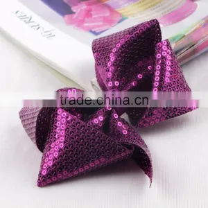 2017 Custom Wholesale 6 Inch jo jo Siwa Type Hair Bows thumbnail-2