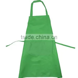 OEM Printed Logo Polyester Kitchen Bib Aprons Womens thumbnail-3