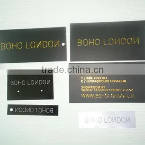 2017 China Custom Swing Tags Folded Hang Tags for Clothing thumbnail-5