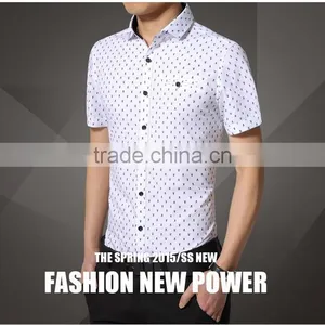 2017 Men's 100% Cotton Shirt thumbnail-4