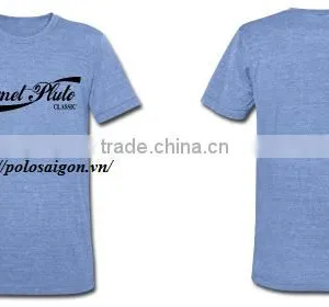 Men Tri-blend t Shirt With Printed , 95% Polyester 5% Spendex thumbnail-1