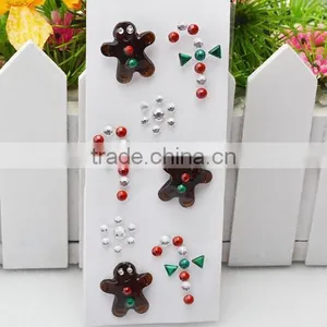 High Quality Wholesale Custom Children DIY Toy Self Adhesive Acrylic Craft Scrapbooking Gems Stone Sticker thumbnail-4