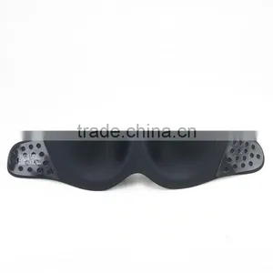 Black & Nude Plain Lightweight Underwired Push up Polyolefin Gel Invisible Wing Bra thumbnail-3
