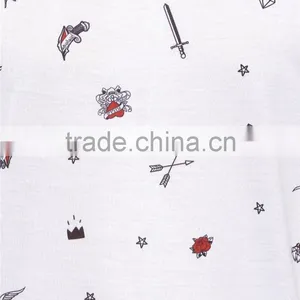 Summer Sleeveless Man Vest Tattoo Print Man Vest Wholesale thumbnail-3